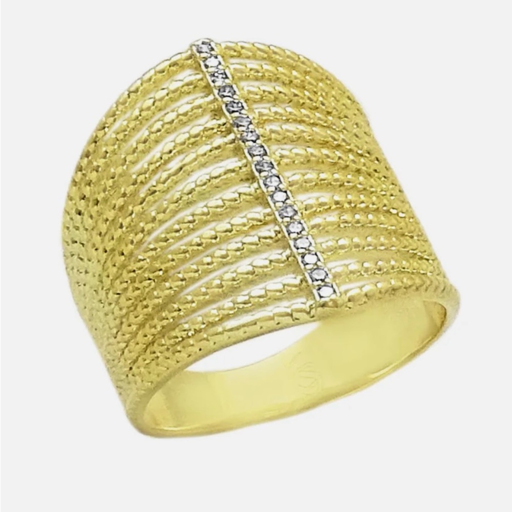 Savvy Cie CZ Multi Band Ring